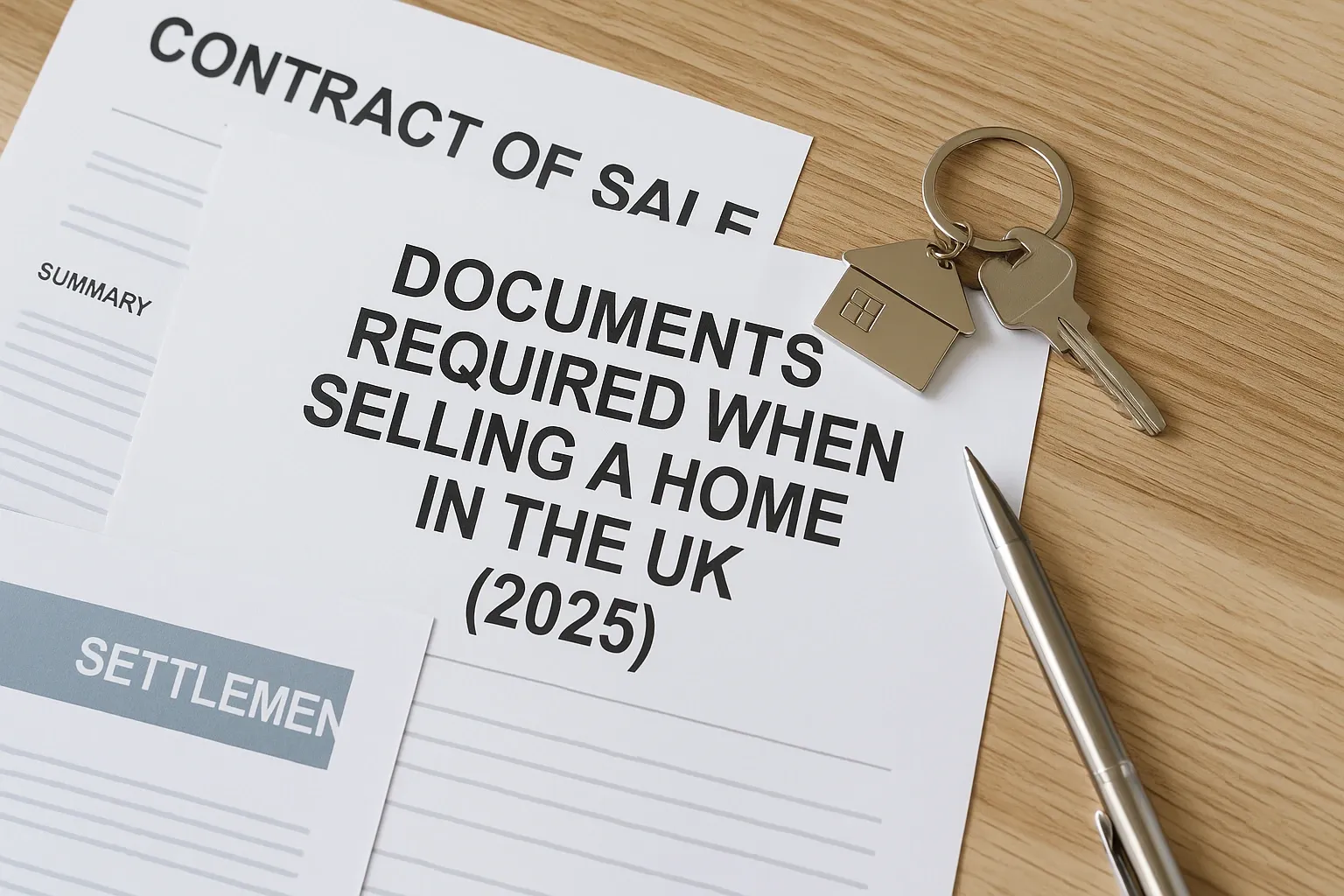 Essential Documents Required When Selling a Home in the UK (2025)